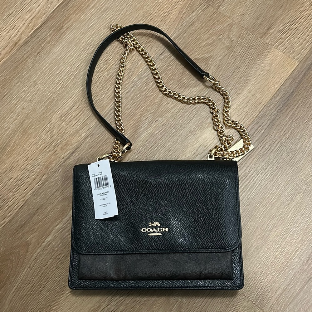 NWT Coach Outlet Klare Crossbody Bag In Signature Canvas